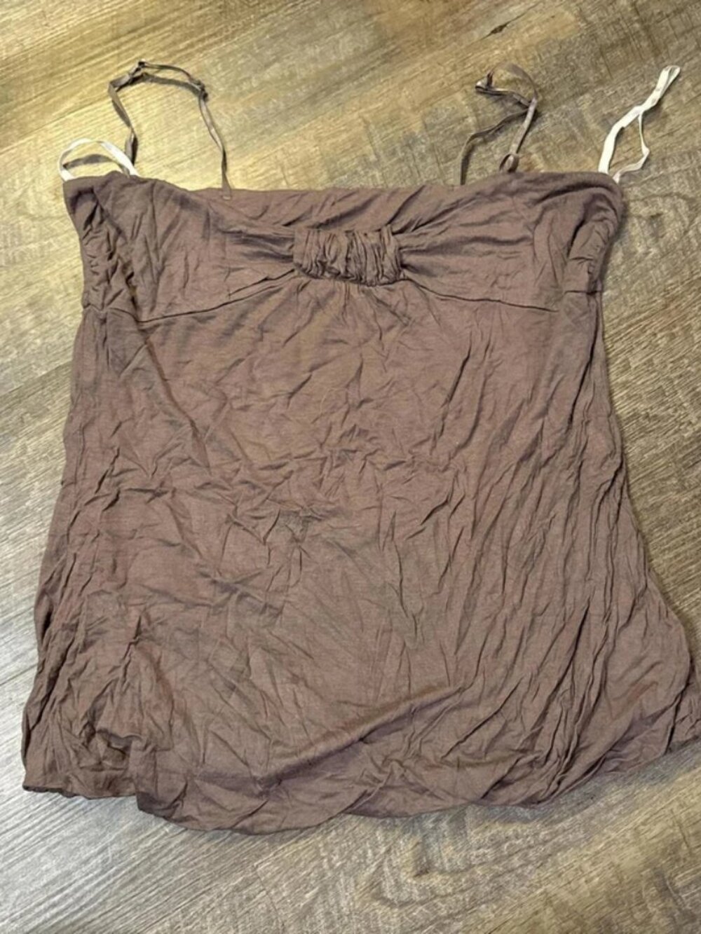 Charlotte Russe Women's Brown and Purple Vests-tanks-cami